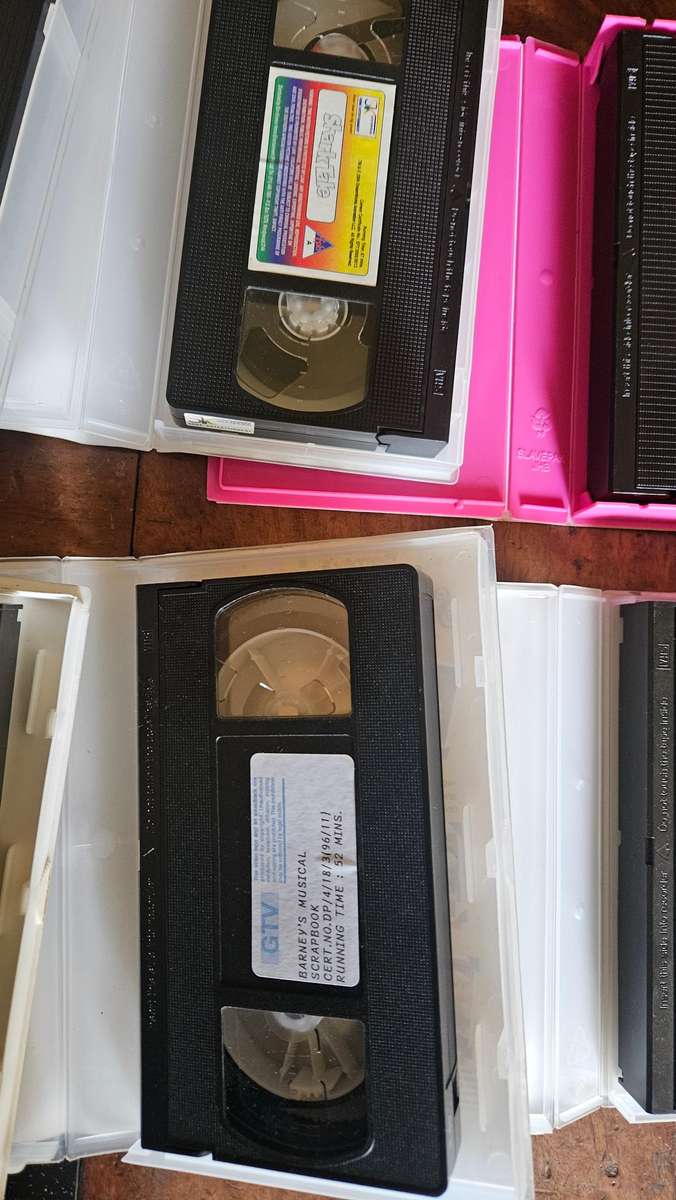 Vintage VHS Movie Tapes