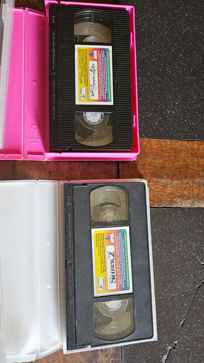 Vintage VHS Movie Tapes