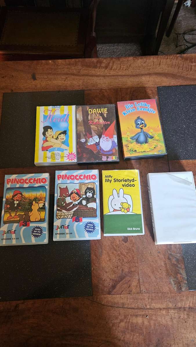 Vintage VHS Movie Tapes