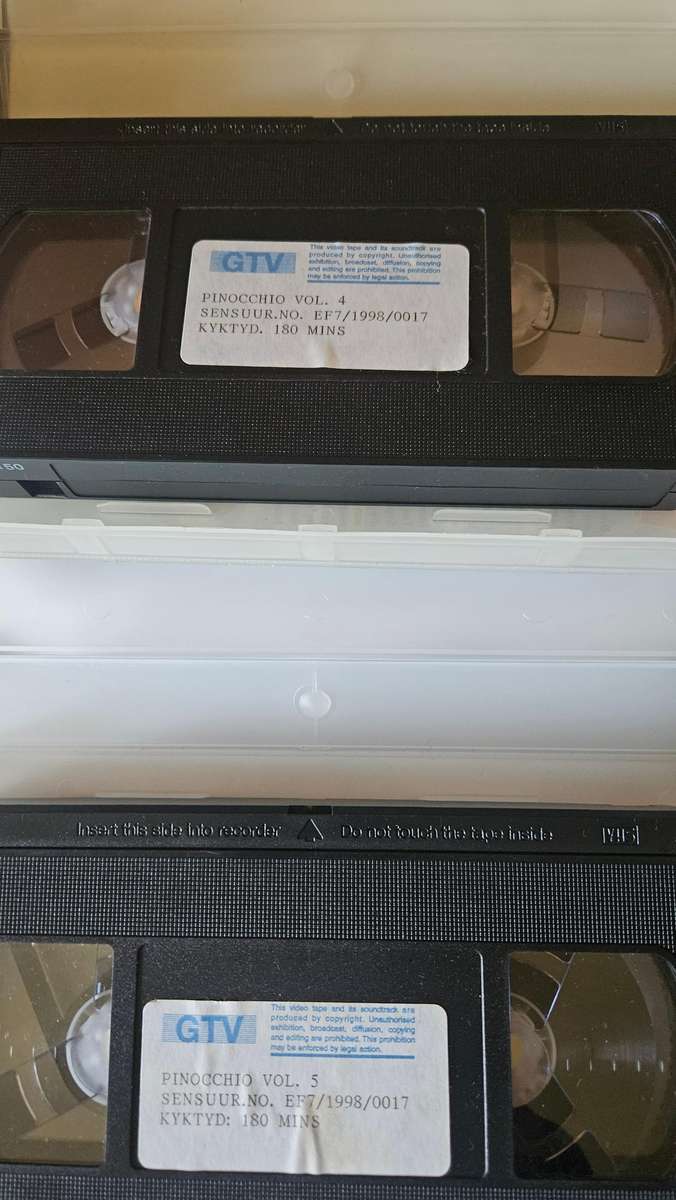 Vintage VHS Movie Tapes