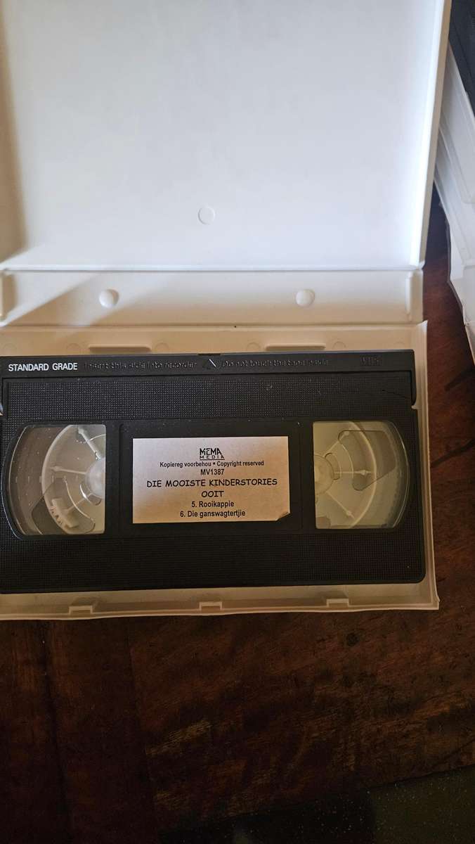 Vintage VHS Movie Tapes