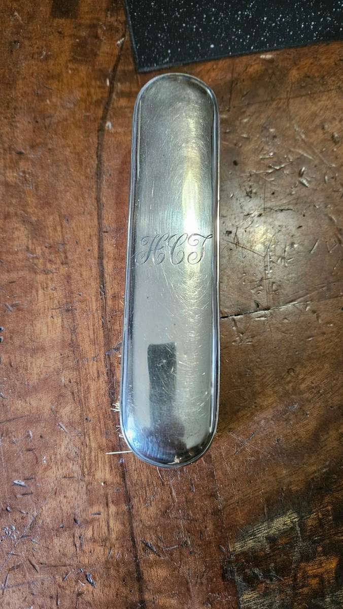 Silver Hall Marked Brush