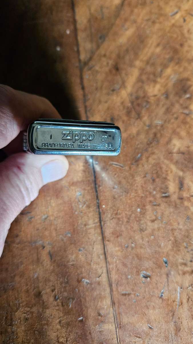 Rare Jack Daniels Zippo with Pewter Face