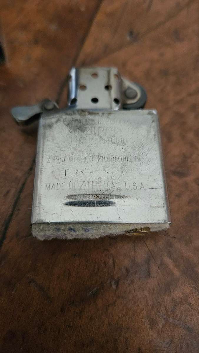 Rare Jack Daniels Zippo with Pewter Face