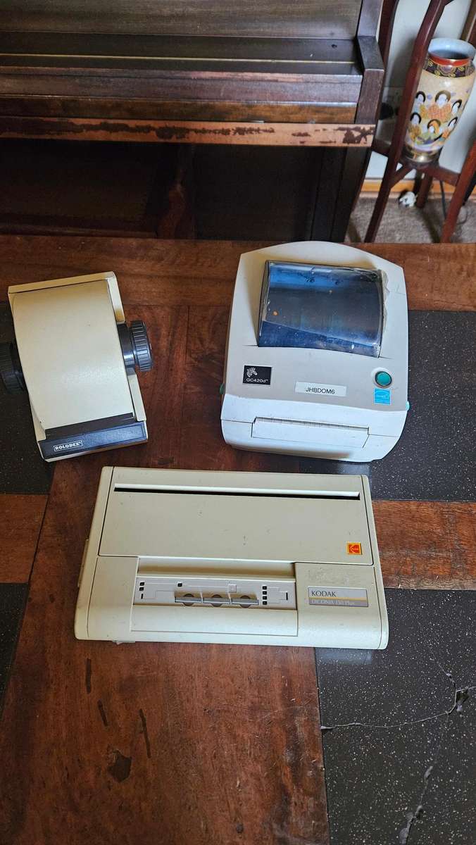 Vintage Rolodex & A Vintage Kodak Diconix 150 Plus