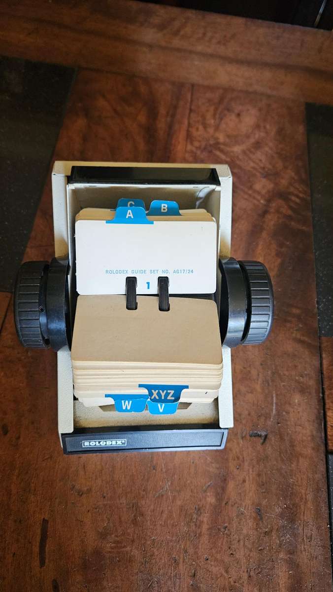 Vintage Rolodex & A Vintage Kodak Diconix 150 Plus