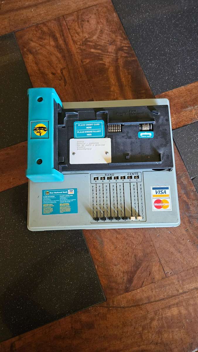 Vintage Credit Card Machine