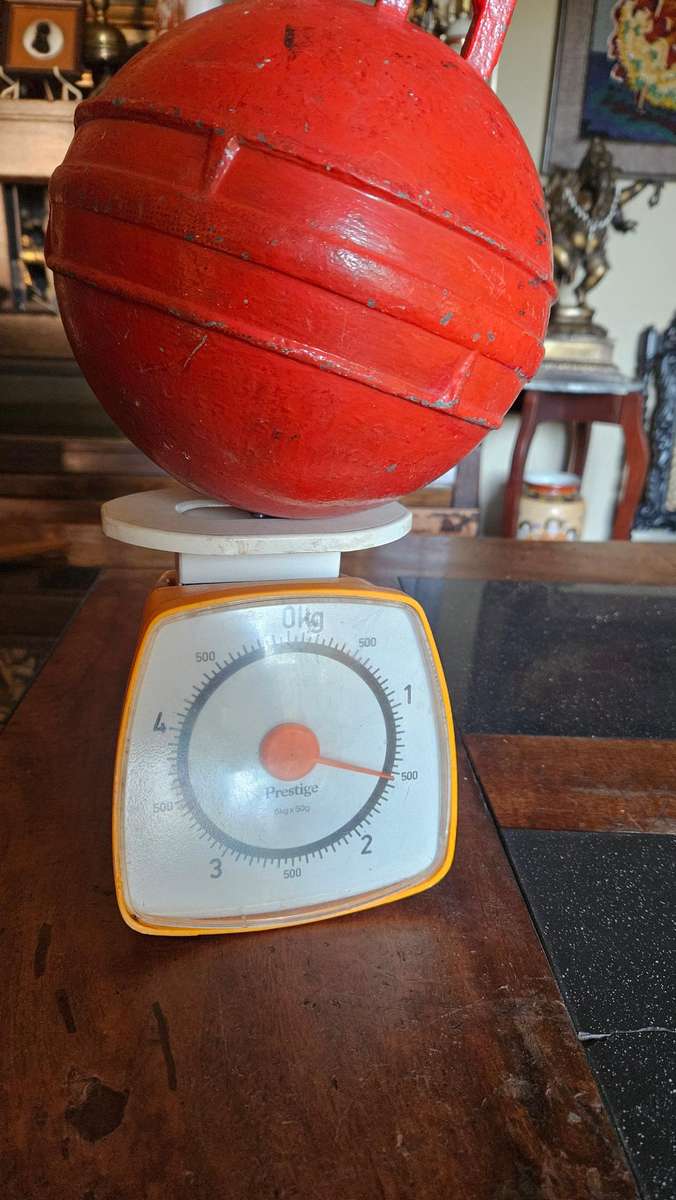 Antique Metal Fishing Float