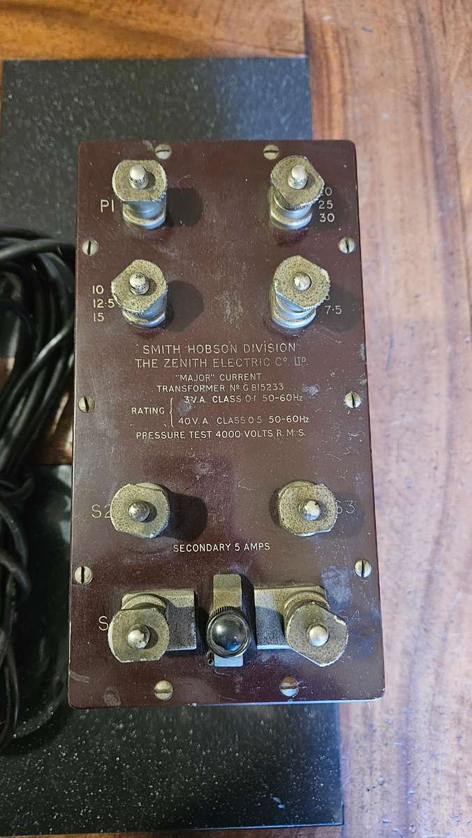 Smith Hobson Major Current Transformer G815233