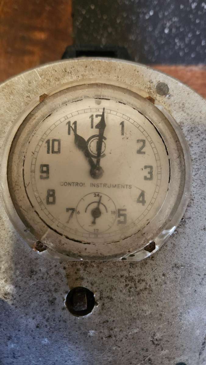Vintage Watchmans Clock