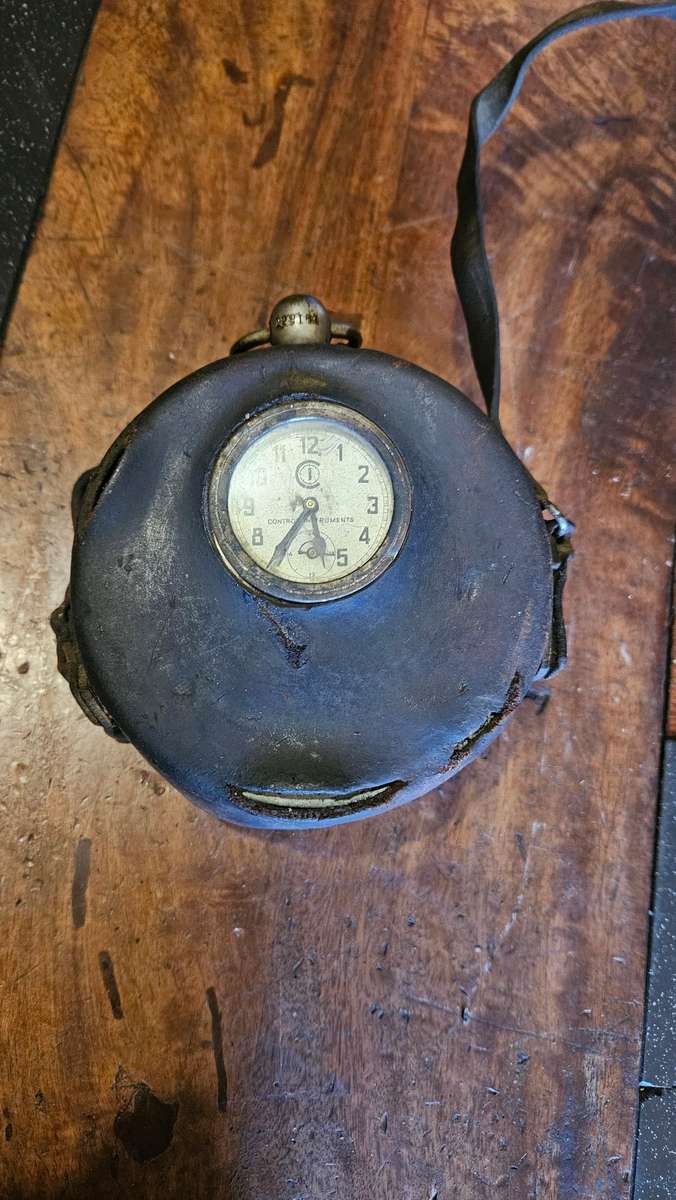 Vintage Watchmans Clock