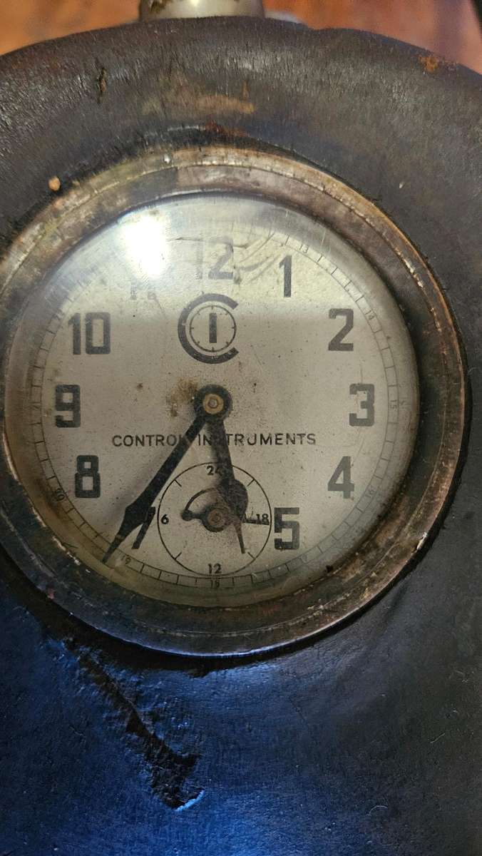 Vintage Watchmans Clock