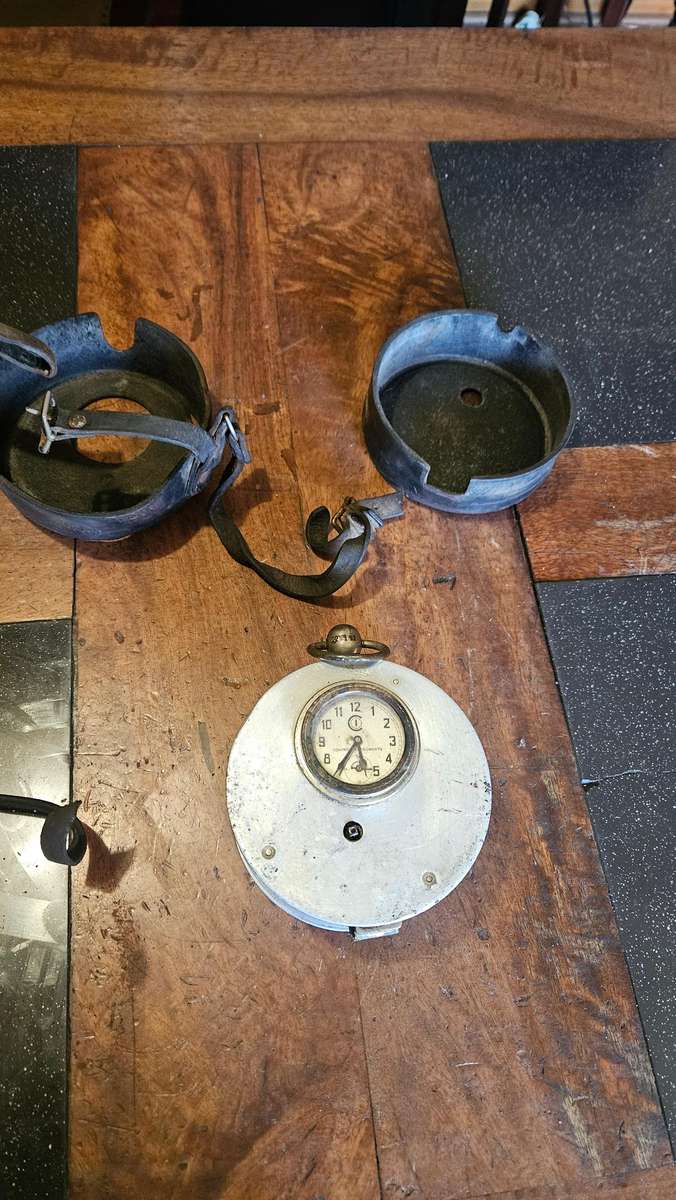 Vintage Watchmans Clock