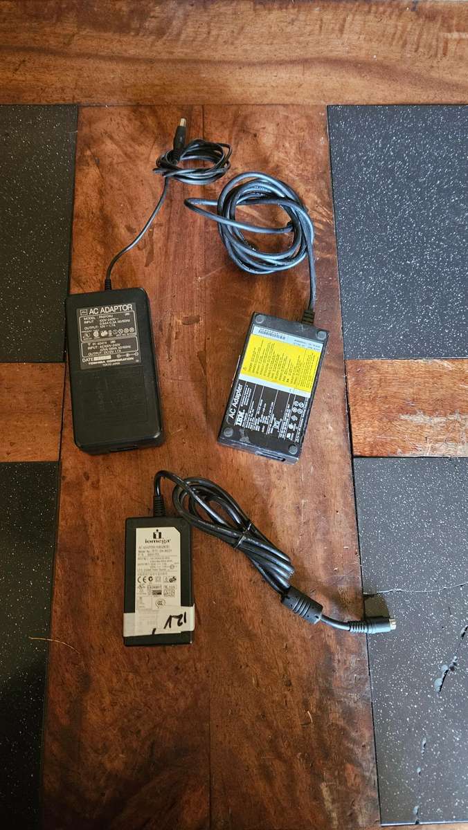 IBM, Toshiba & IOmega Laptop Chargers