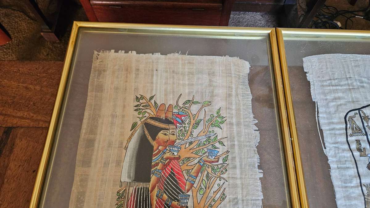 Framed Egyptian Art