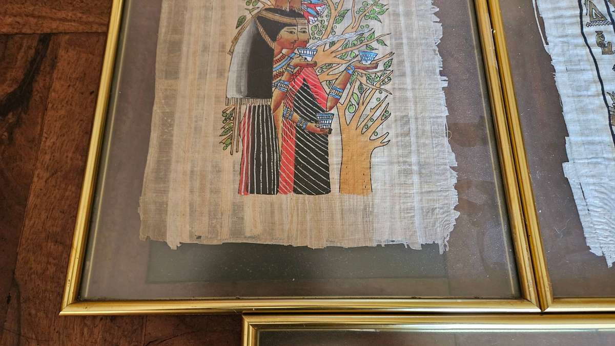 Framed Egyptian Art