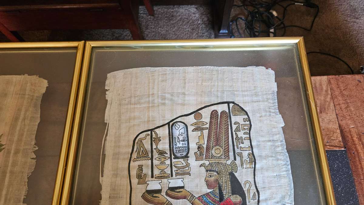 Framed Egyptian Art