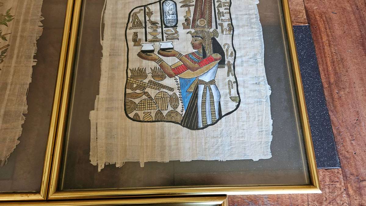 Framed Egyptian Art