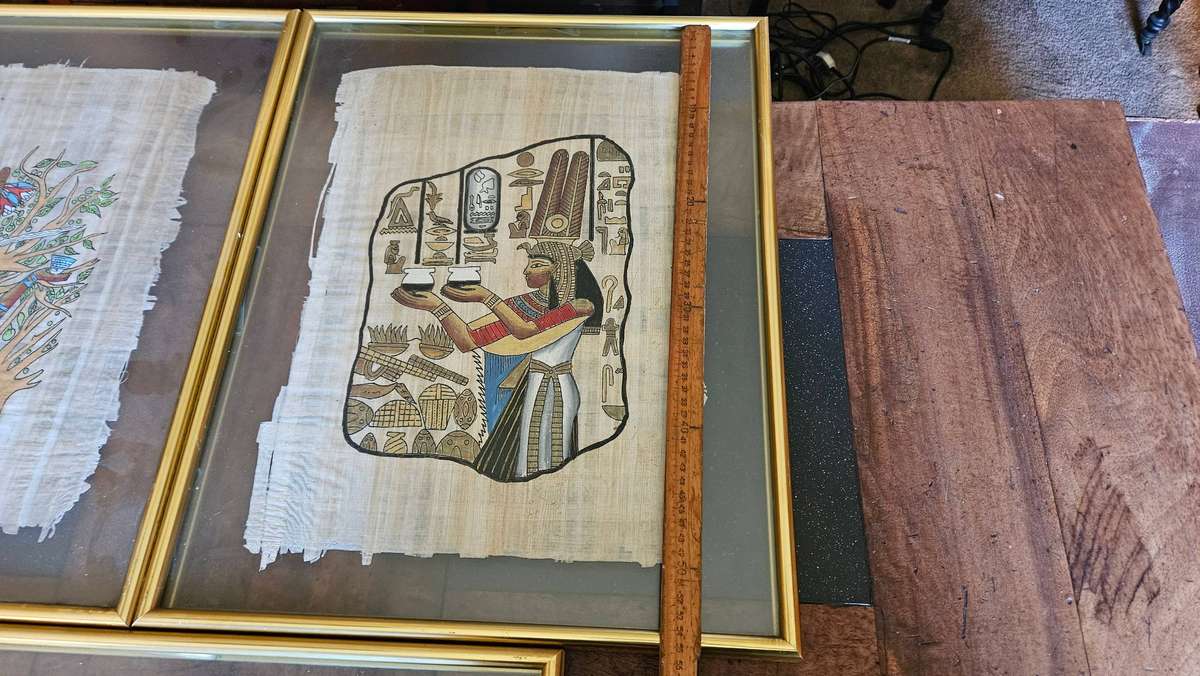 Framed Egyptian Art