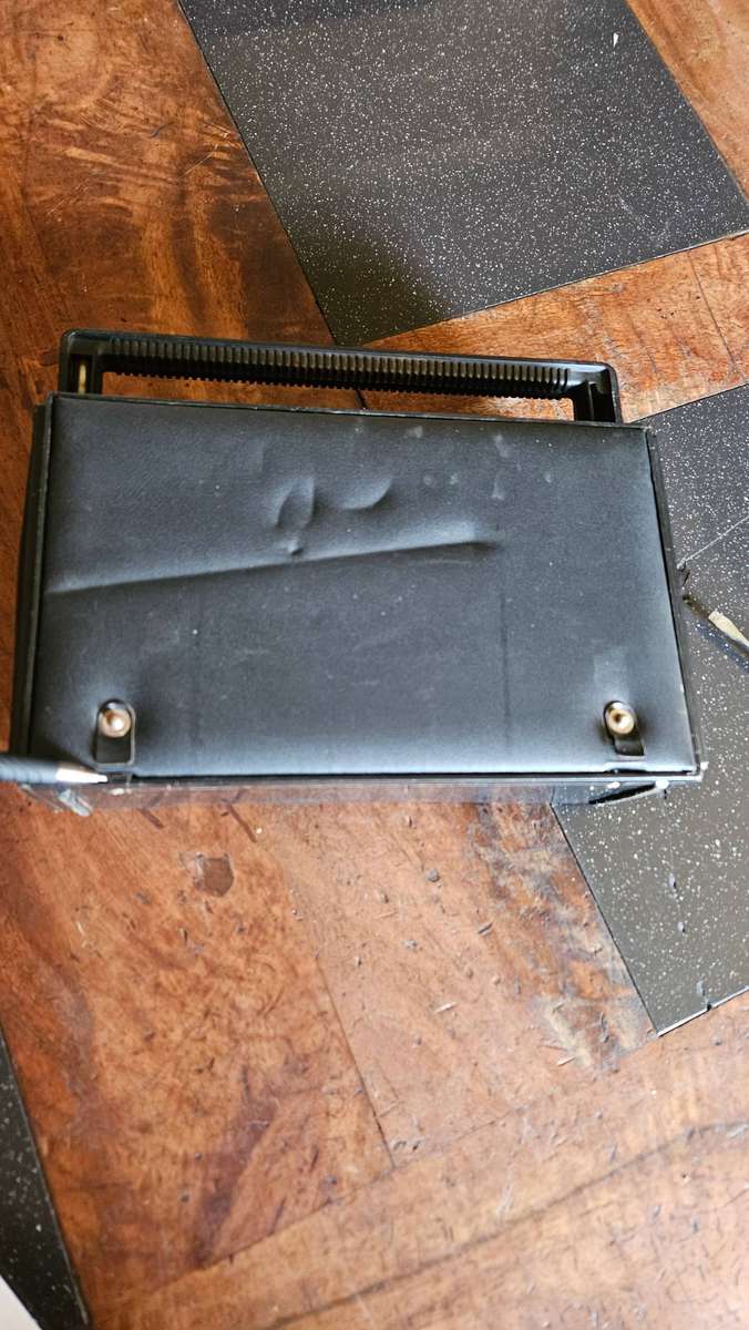 Vintage Silver Hawk Portable Radio