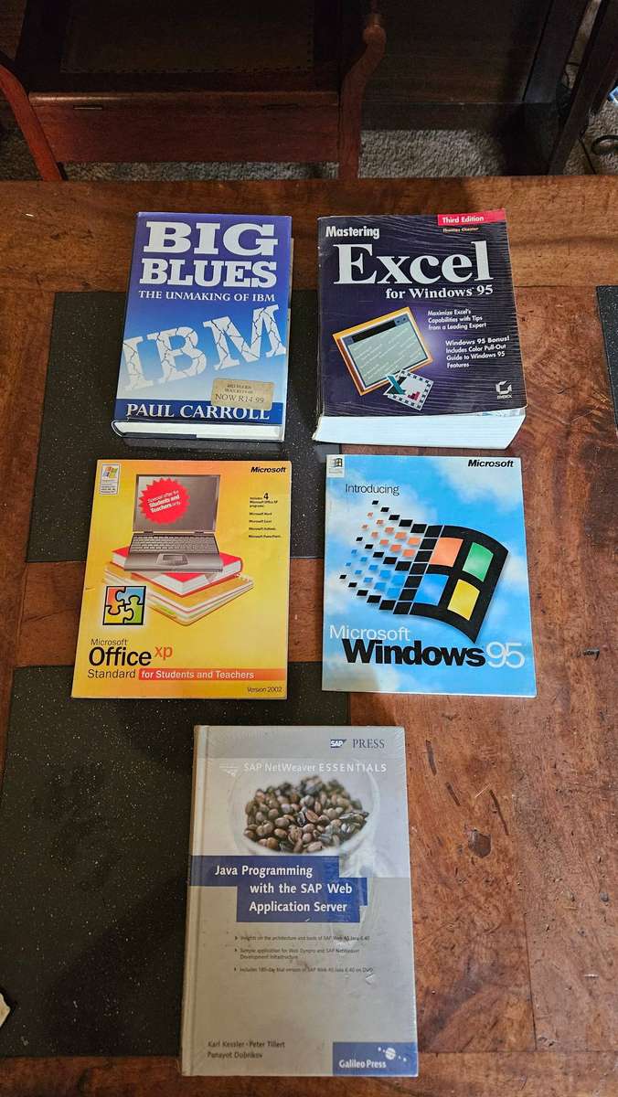 Computer Related Book Lot