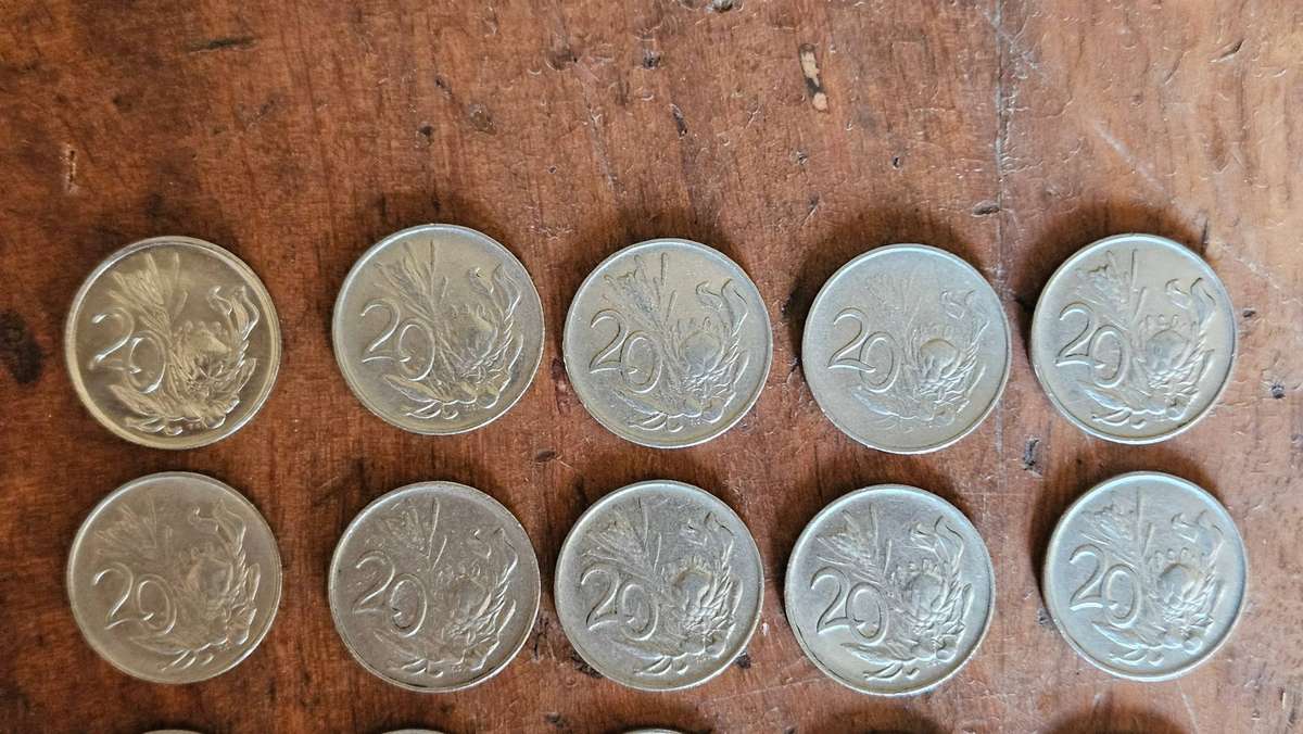 Collectable South African Coin Lot Plus More