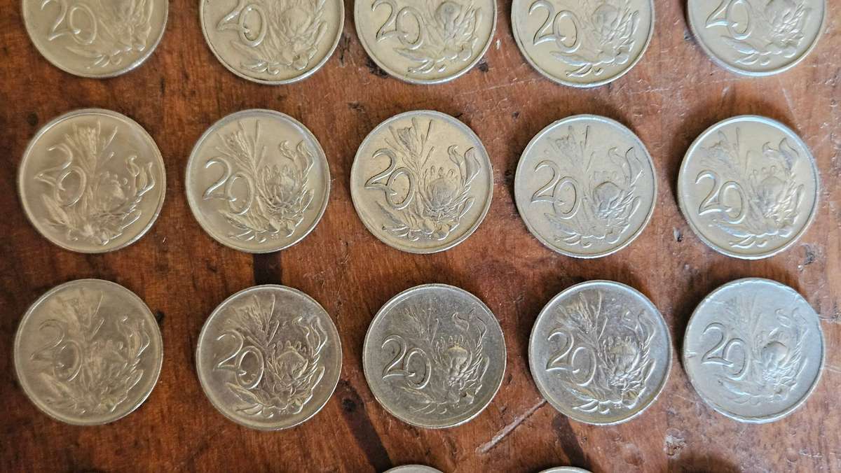 Collectable South African Coin Lot Plus More