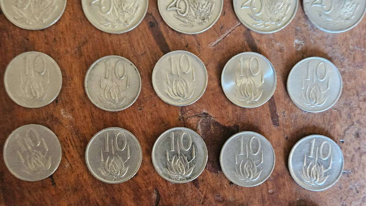 Collectable South African Coin Lot Plus More