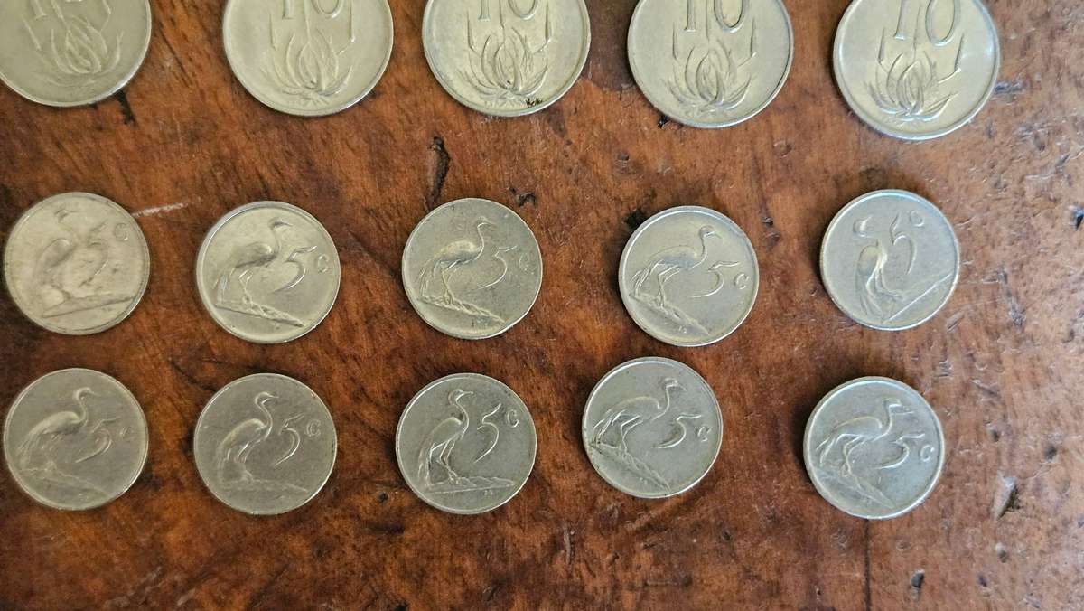 Collectable South African Coin Lot Plus More