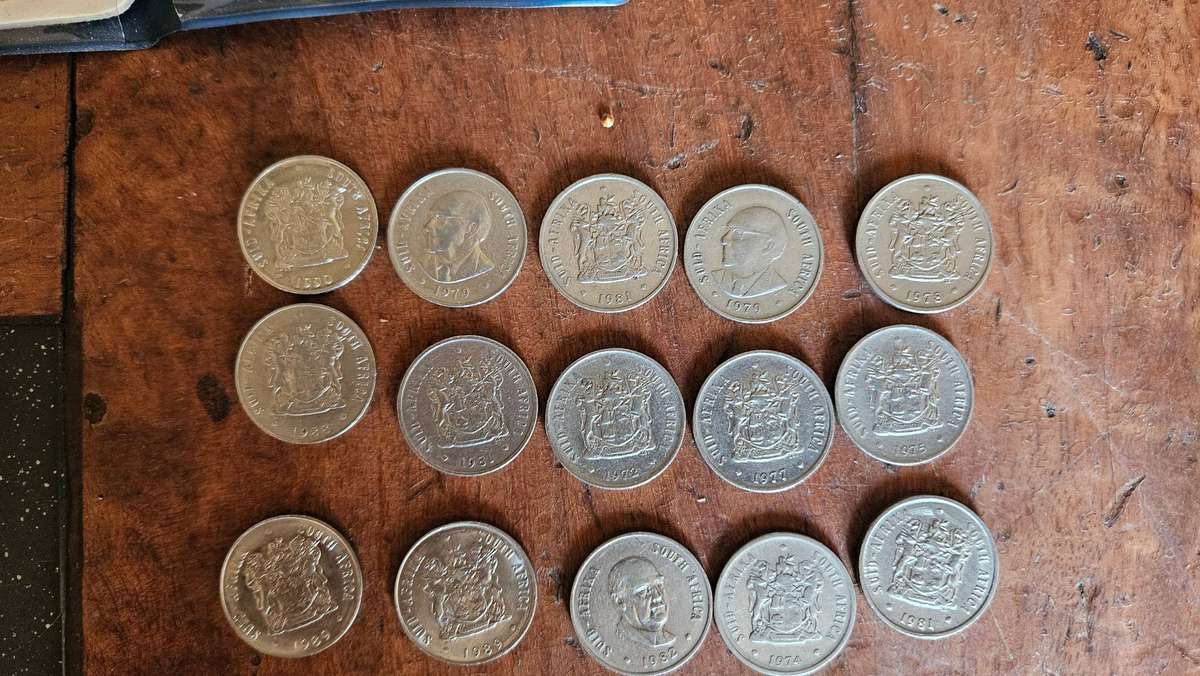 Collectable South African Coin Lot Plus More