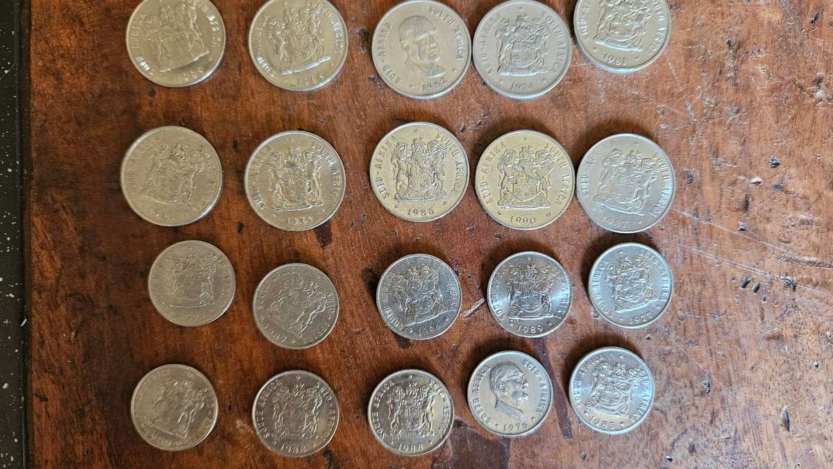 Collectable South African Coin Lot Plus More