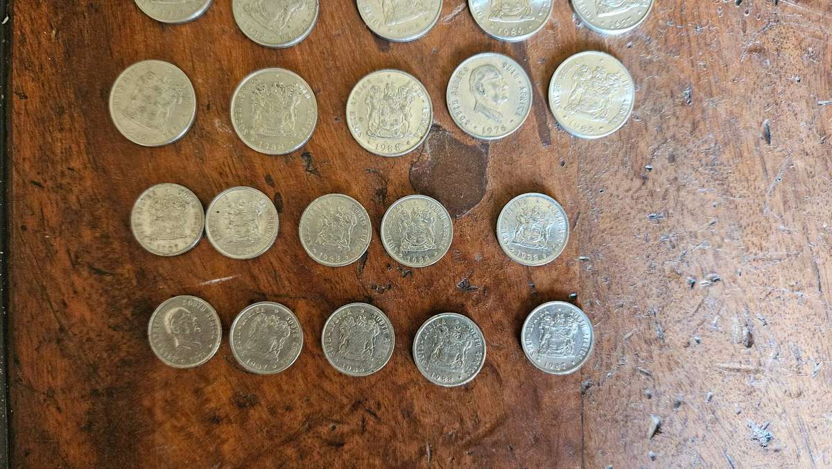 Collectable South African Coin Lot Plus More