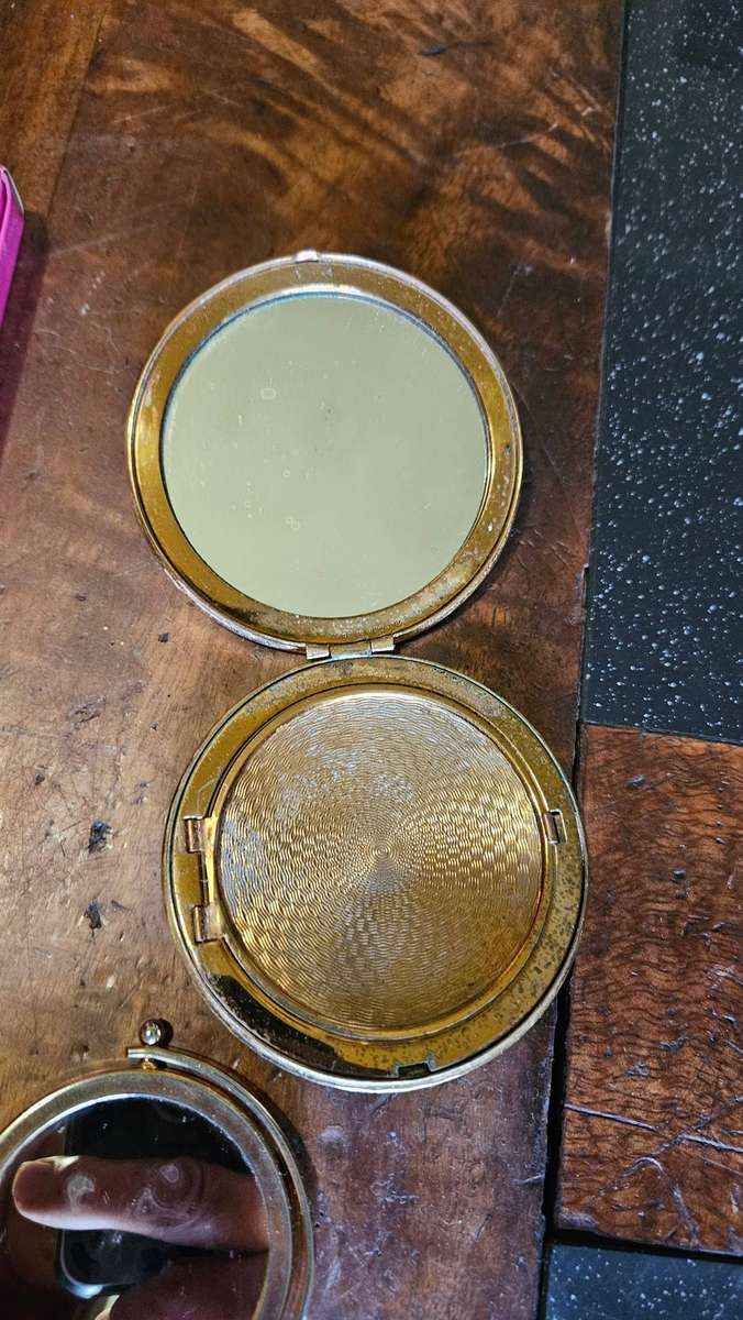 Vintage Vanity Mirrors & Handbag Charm