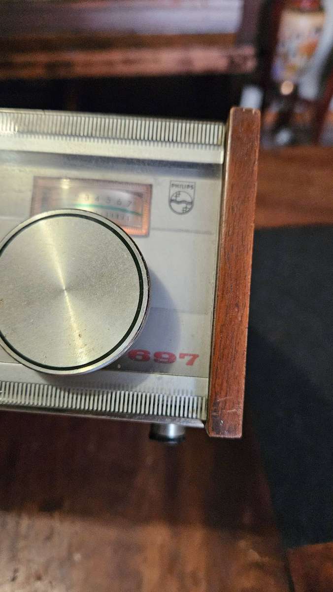 Rare Vintage Philips 697 Tuner Radio