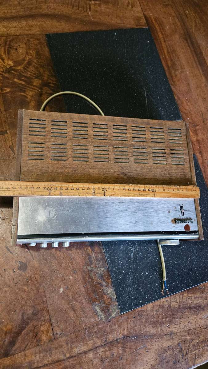 Rare Vintage Philips 697 Tuner Radio