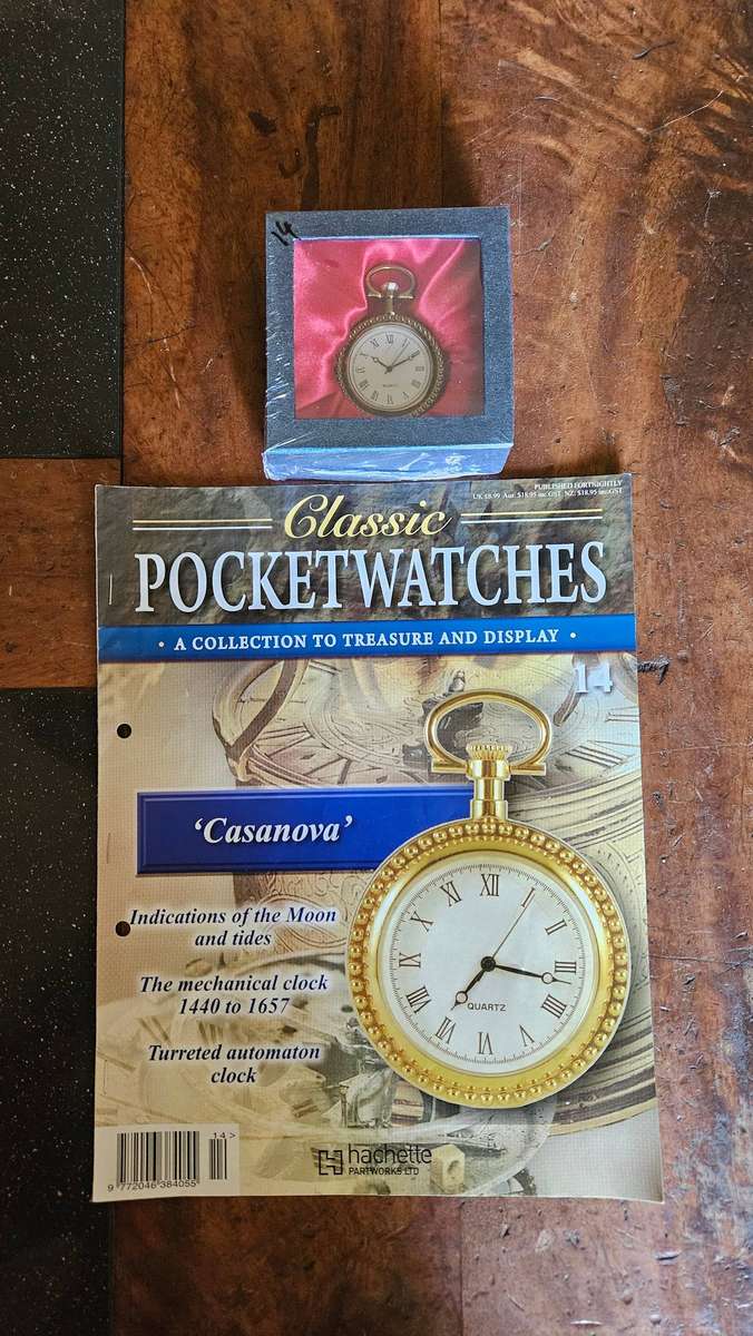 Collectable Casanova Pocket Watch "Unused"