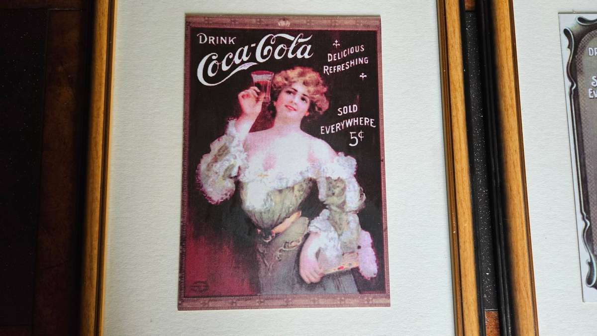 Beautiful Framed Bar Art