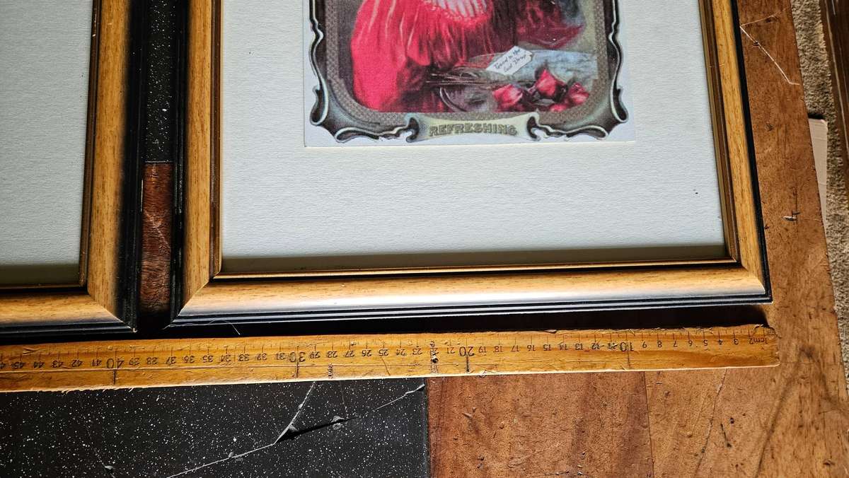 Beautiful Framed Bar Art