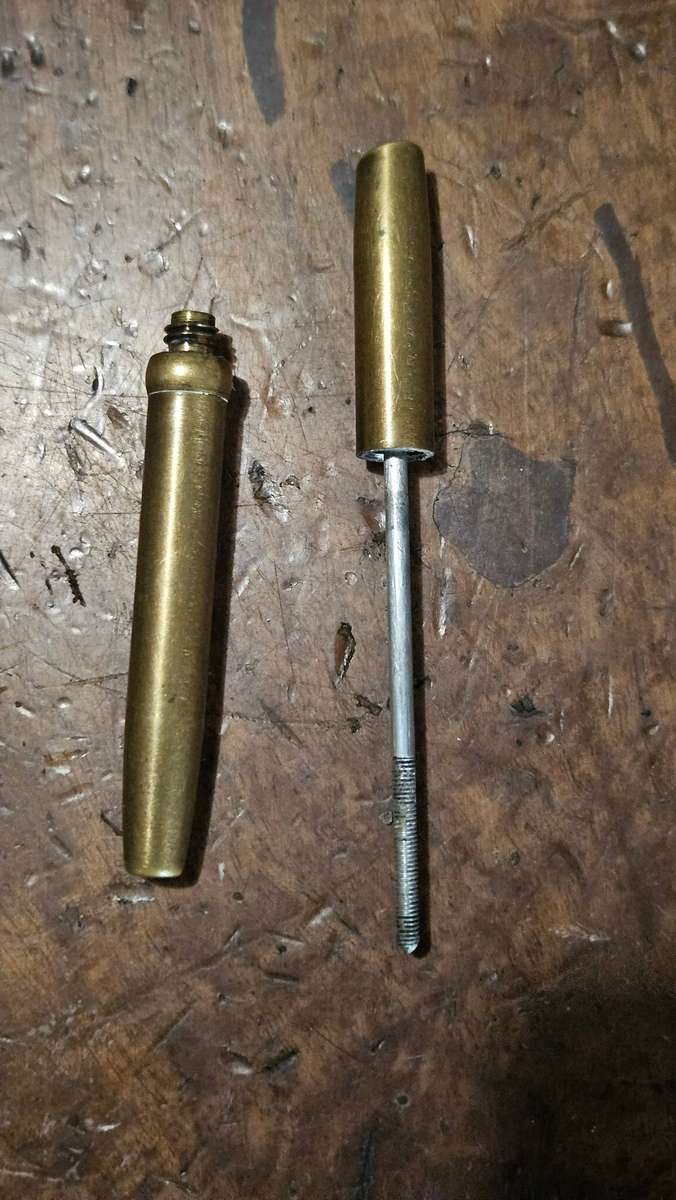 Max Factor & Vanda Brass Make Up Containers