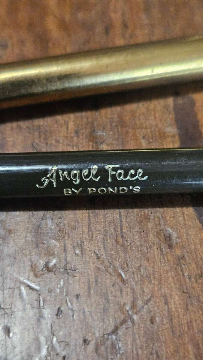 Max Factor & Vanda Brass Make Up Containers