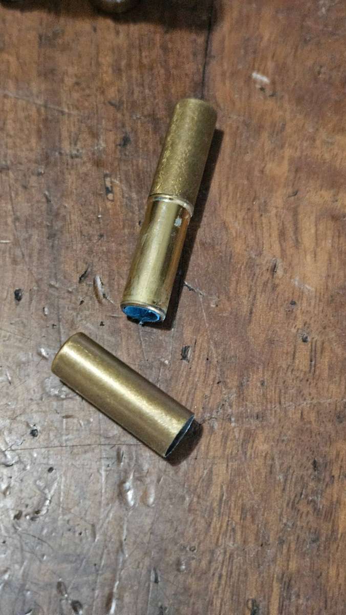 Max Factor & Vanda Brass Make Up Containers