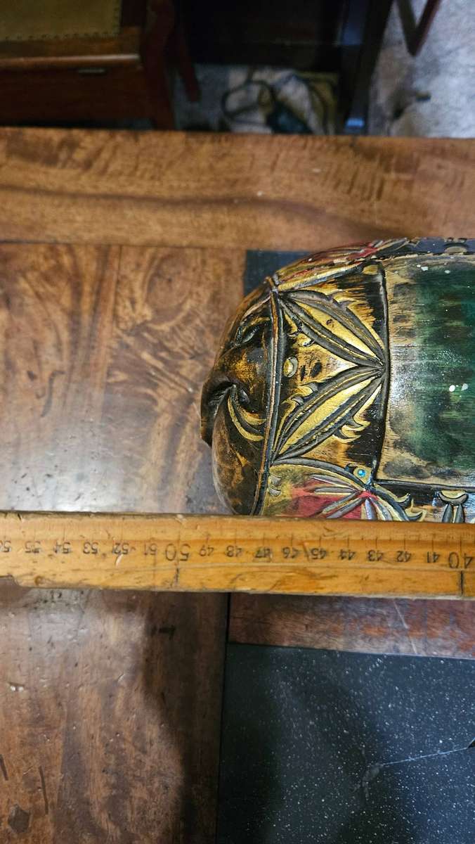 Hand Carved Wooden Elephant