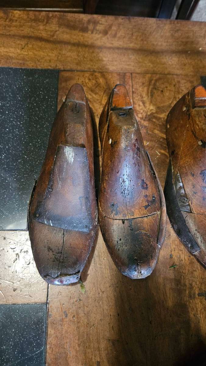 Antique Cobblers  Wooden Shoe Lasts