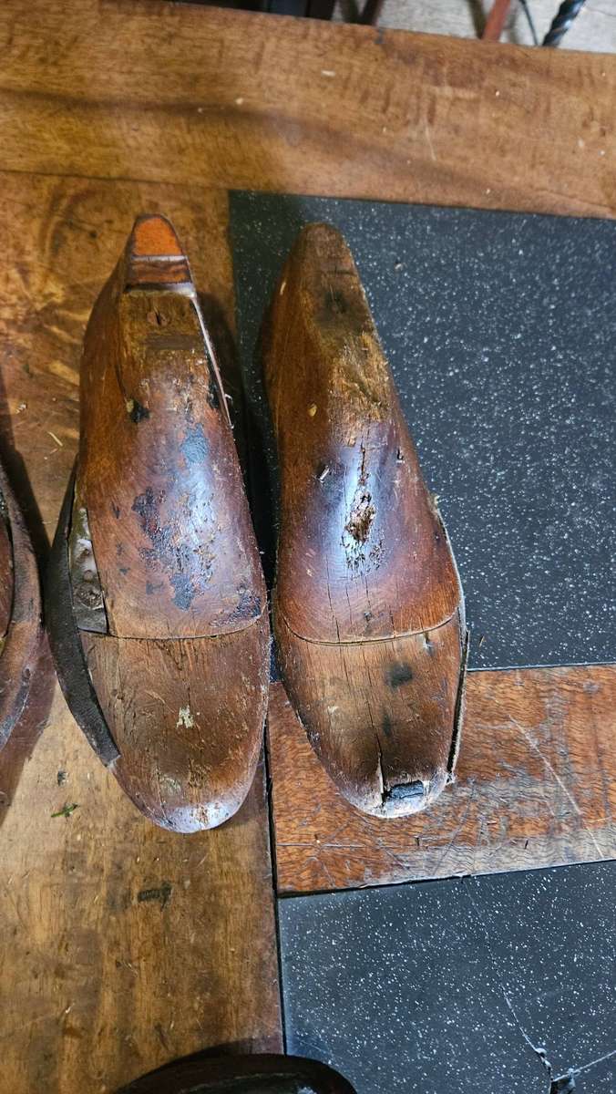 Antique Cobblers  Wooden Shoe Lasts