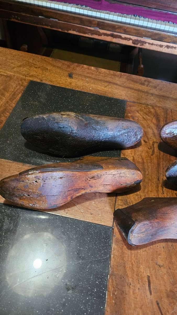Antique Cobblers  Wooden Shoe Lasts