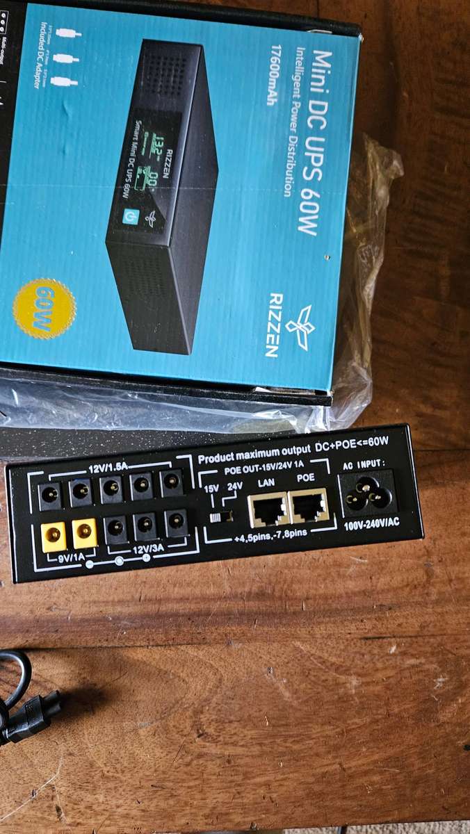 Rizzen Smart Mini Dc UPS 60W