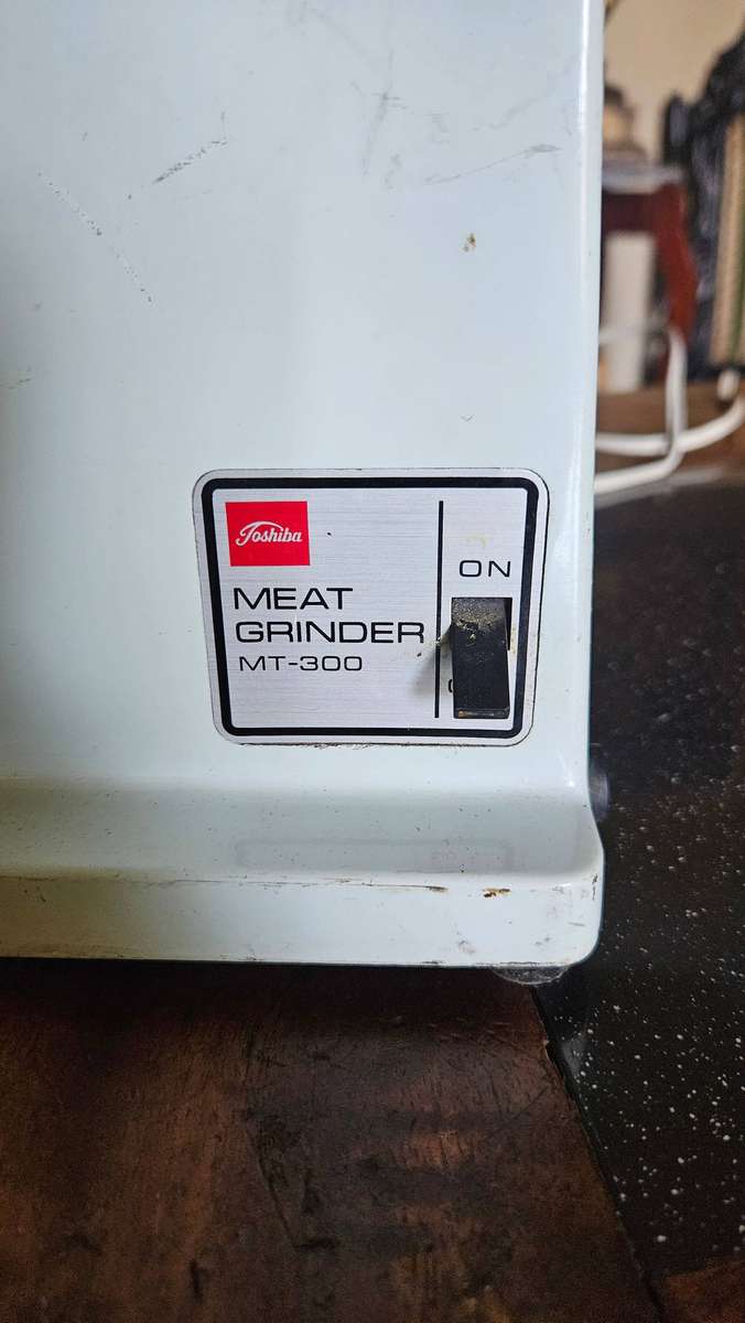 Vintage Toshiba Cooking Master Meat Mincer