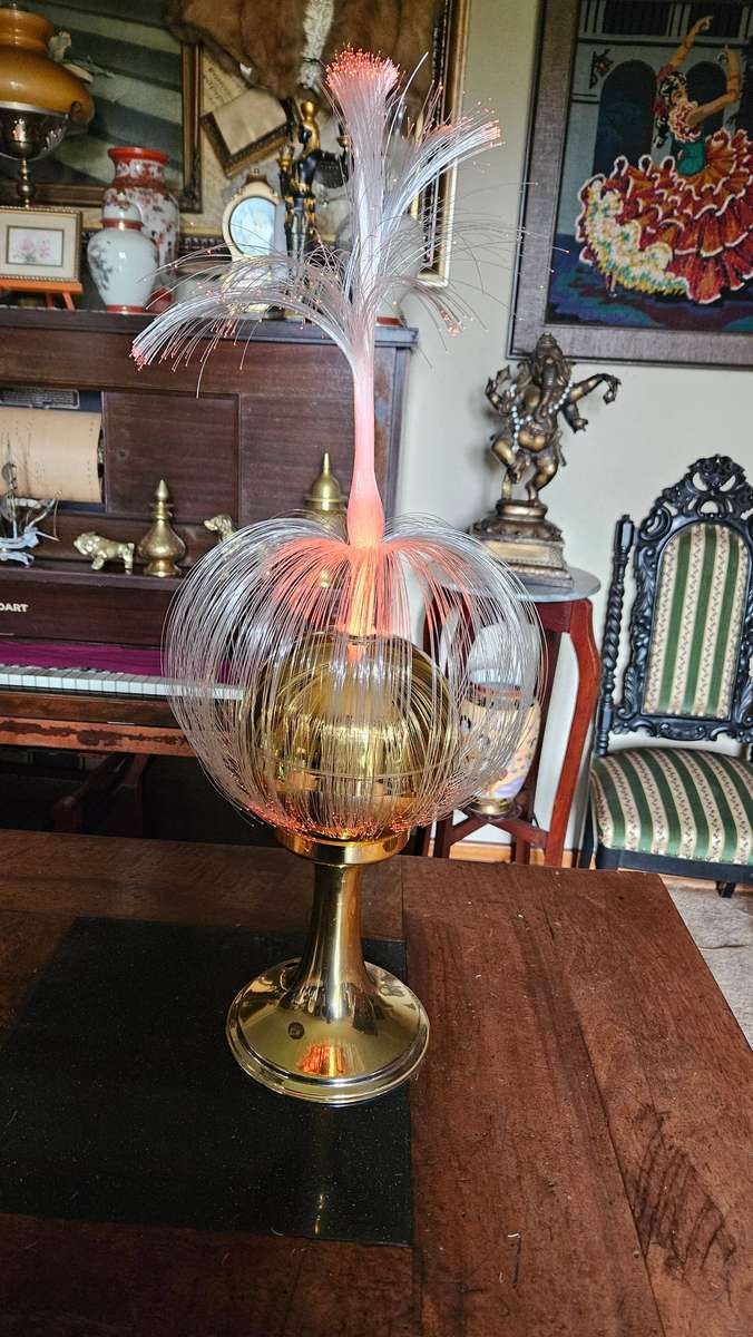 Vintage Optic Fiber Lamp