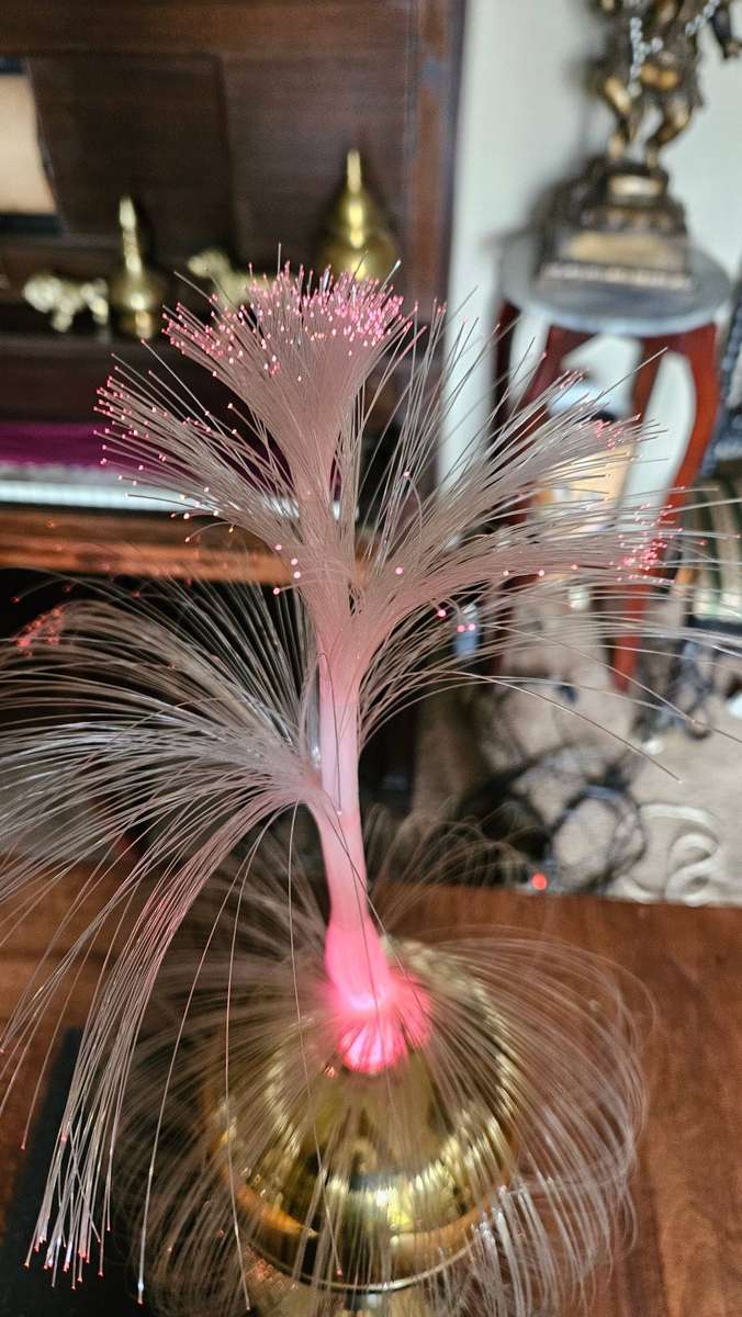 Vintage Optic Fiber Lamp