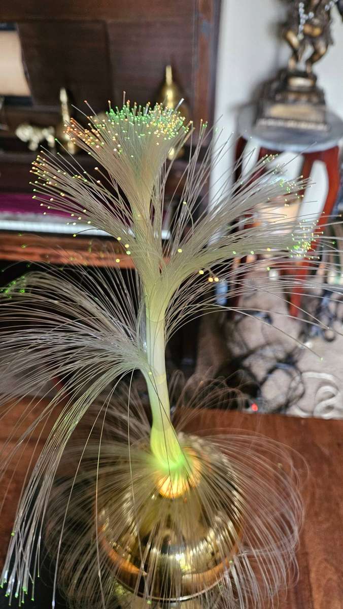Vintage Optic Fiber Lamp
